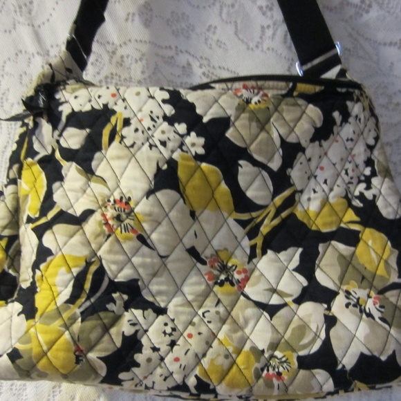 yellow diaper bag